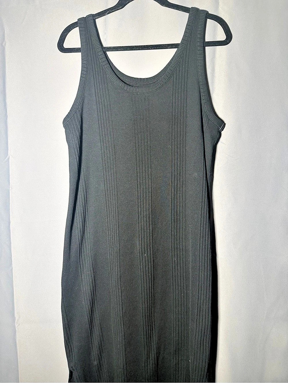 a new day Ribbed Maxi Dress in Gray Like New